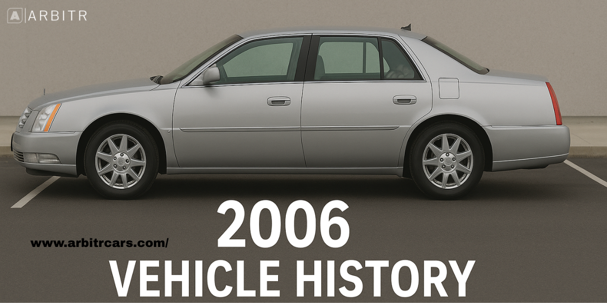2006 Cadillac DTS Vehicle History